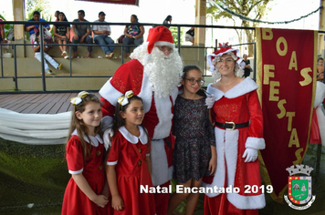 Foto - Chegada do Papai Noel - Natal Encantado 2019