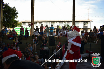 Foto - Chegada do Papai Noel - Natal Encantado 2019