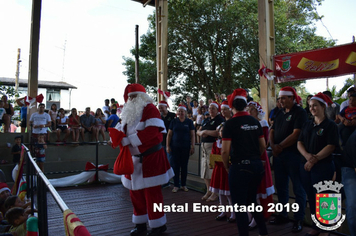 Foto - Chegada do Papai Noel - Natal Encantado 2019