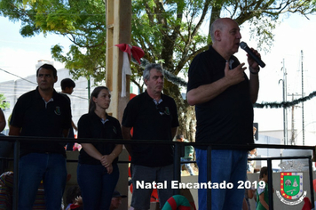 Foto - Chegada do Papai Noel - Natal Encantado 2019