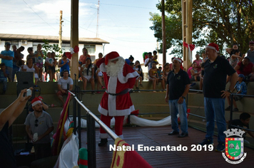 Foto - Chegada do Papai Noel - Natal Encantado 2019