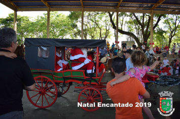 Foto - Chegada do Papai Noel - Natal Encantado 2019