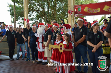 Foto - Chegada do Papai Noel - Natal Encantado 2019