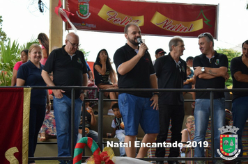 Foto - Chegada do Papai Noel - Natal Encantado 2019