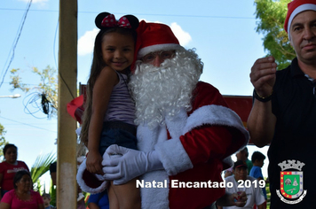 Foto - Chegada do Papai Noel - Natal Encantado 2019