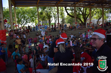 Foto - Chegada do Papai Noel - Natal Encantado 2019