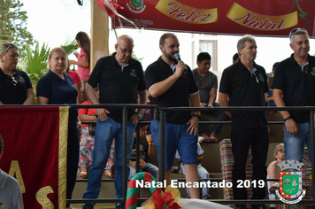 Foto - Chegada do Papai Noel - Natal Encantado 2019