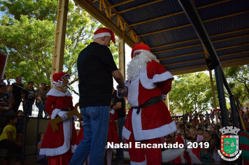 Foto - Chegada do Papai Noel - Natal Encantado 2019