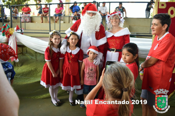 Foto - Chegada do Papai Noel - Natal Encantado 2019