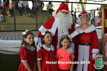 Foto - Chegada do Papai Noel - Natal Encantado 2019