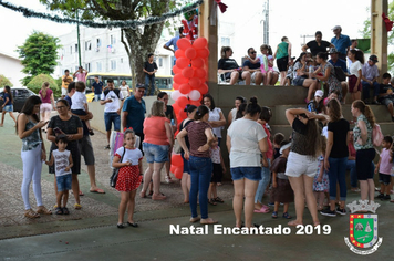 Foto - Chegada do Papai Noel - Natal Encantado 2019