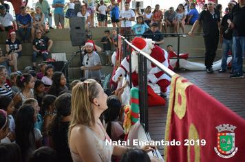 Foto - Chegada do Papai Noel - Natal Encantado 2019