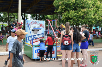 Foto - Chegada do Papai Noel - Natal Encantado 2019