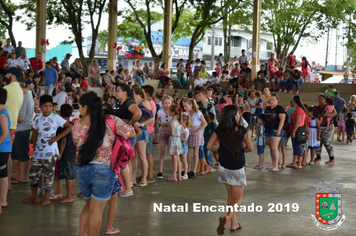 Foto - Chegada do Papai Noel - Natal Encantado 2019