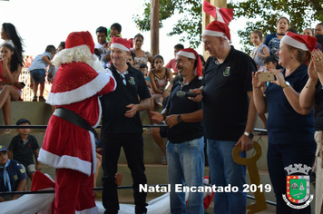 Foto - Chegada do Papai Noel - Natal Encantado 2019