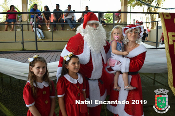 Foto - Chegada do Papai Noel - Natal Encantado 2019