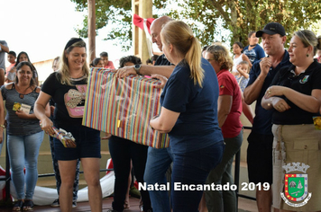 Foto - Chegada do Papai Noel - Natal Encantado 2019