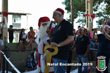 Foto - Chegada do Papai Noel - Natal Encantado 2019