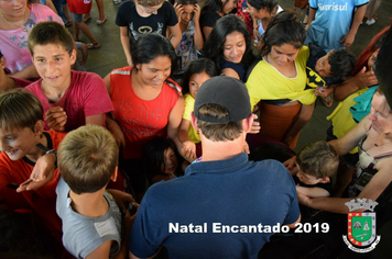 Foto - Chegada do Papai Noel - Natal Encantado 2019