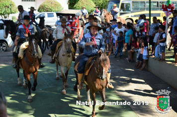 Foto - Chegada do Papai Noel - Natal Encantado 2019