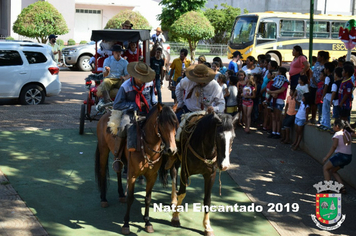 Foto - Chegada do Papai Noel - Natal Encantado 2019