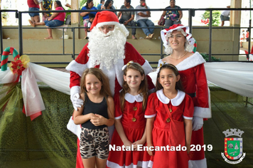 Foto - Chegada do Papai Noel - Natal Encantado 2019