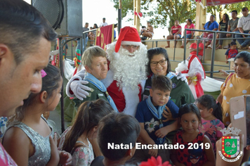 Foto - Chegada do Papai Noel - Natal Encantado 2019