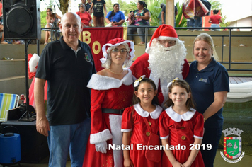 Foto - Chegada do Papai Noel - Natal Encantado 2019