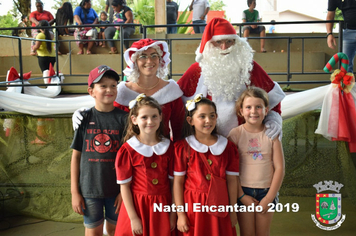 Foto - Chegada do Papai Noel - Natal Encantado 2019