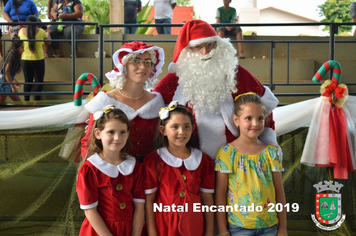 Foto - Chegada do Papai Noel - Natal Encantado 2019