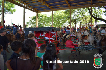 Foto - Chegada do Papai Noel - Natal Encantado 2019