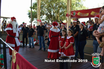 Foto - Chegada do Papai Noel - Natal Encantado 2019