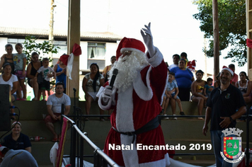 Foto - Chegada do Papai Noel - Natal Encantado 2019