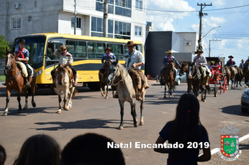 Foto - Chegada do Papai Noel - Natal Encantado 2019