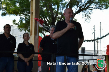 Foto - Chegada do Papai Noel - Natal Encantado 2019