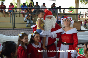 Foto - Chegada do Papai Noel - Natal Encantado 2019