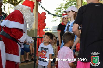 Foto - Chegada do Papai Noel - Natal Encantado 2019