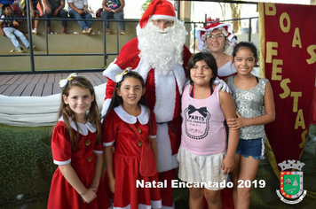 Foto - Chegada do Papai Noel - Natal Encantado 2019