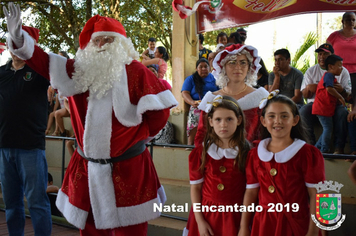 Foto - Chegada do Papai Noel - Natal Encantado 2019