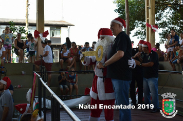 Foto - Chegada do Papai Noel - Natal Encantado 2019