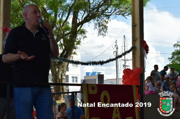 Foto - Chegada do Papai Noel - Natal Encantado 2019