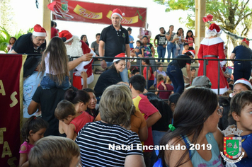 Foto - Chegada do Papai Noel - Natal Encantado 2019