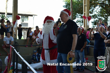 Foto - Chegada do Papai Noel - Natal Encantado 2019