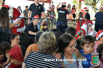 Foto - Chegada do Papai Noel - Natal Encantado 2019