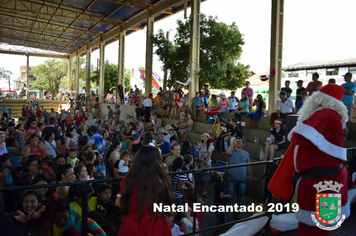 Foto - Chegada do Papai Noel - Natal Encantado 2019