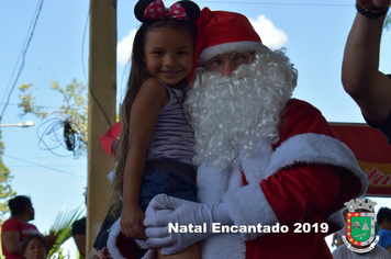 Foto - Chegada do Papai Noel - Natal Encantado 2019