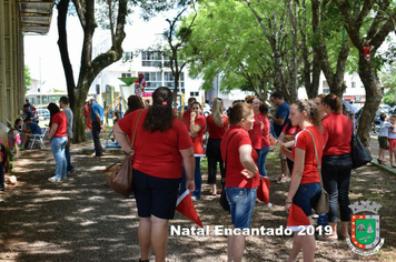 Foto - Chegada do Papai Noel - Natal Encantado 2019