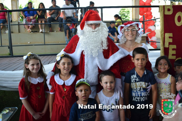 Foto - Chegada do Papai Noel - Natal Encantado 2019