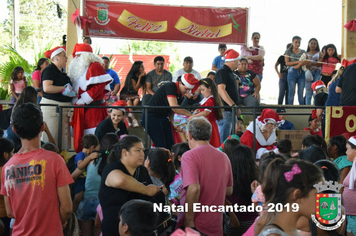 Foto - Chegada do Papai Noel - Natal Encantado 2019