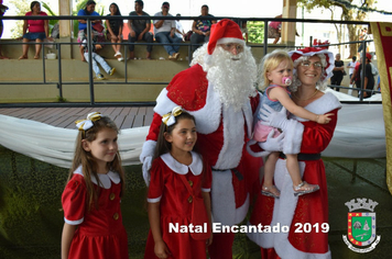 Foto - Chegada do Papai Noel - Natal Encantado 2019